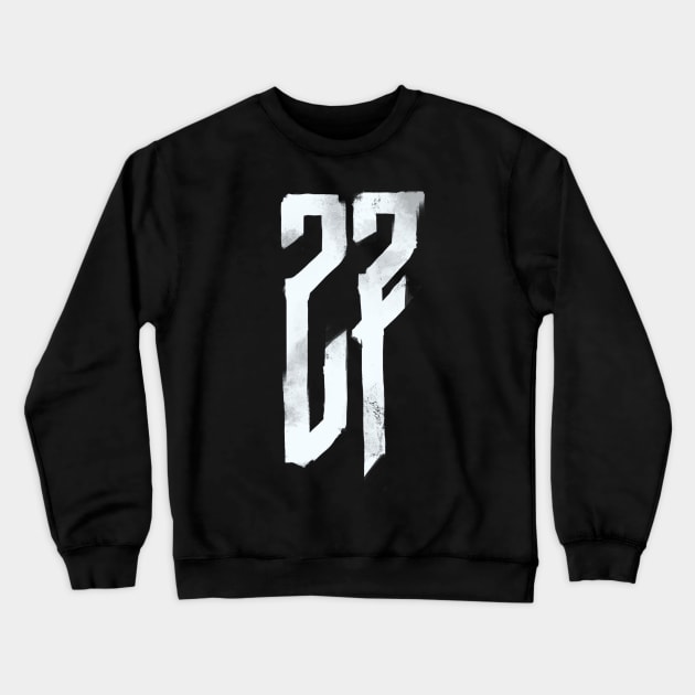 number 27 Crewneck Sweatshirt by Kotolevskiy